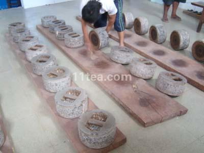 传统云南普洱茶工艺流程